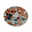 Galda paliktnis Versa Mosaico Keramika Korķis